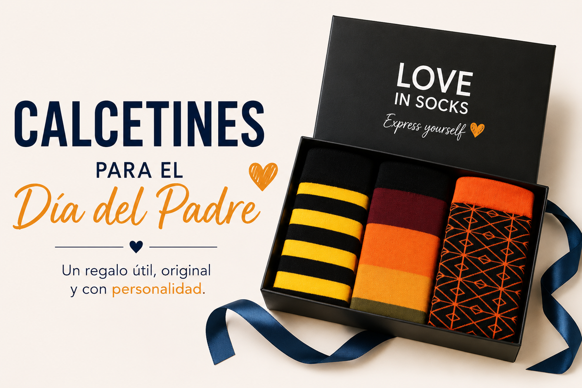 Calcetines para el Día del Padre: un regalo útil, original y con personalidad