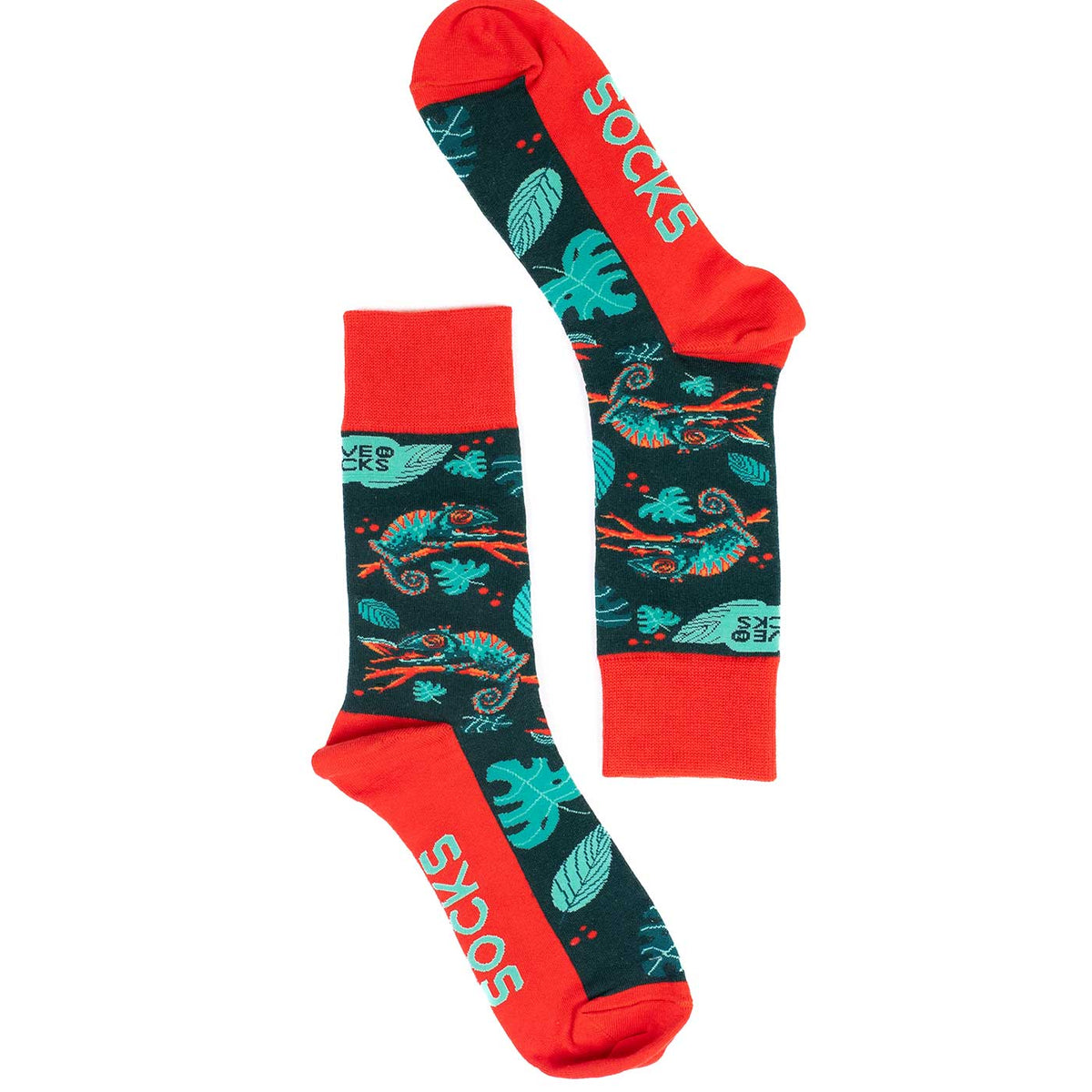 Executive Chameleon - Love in socks