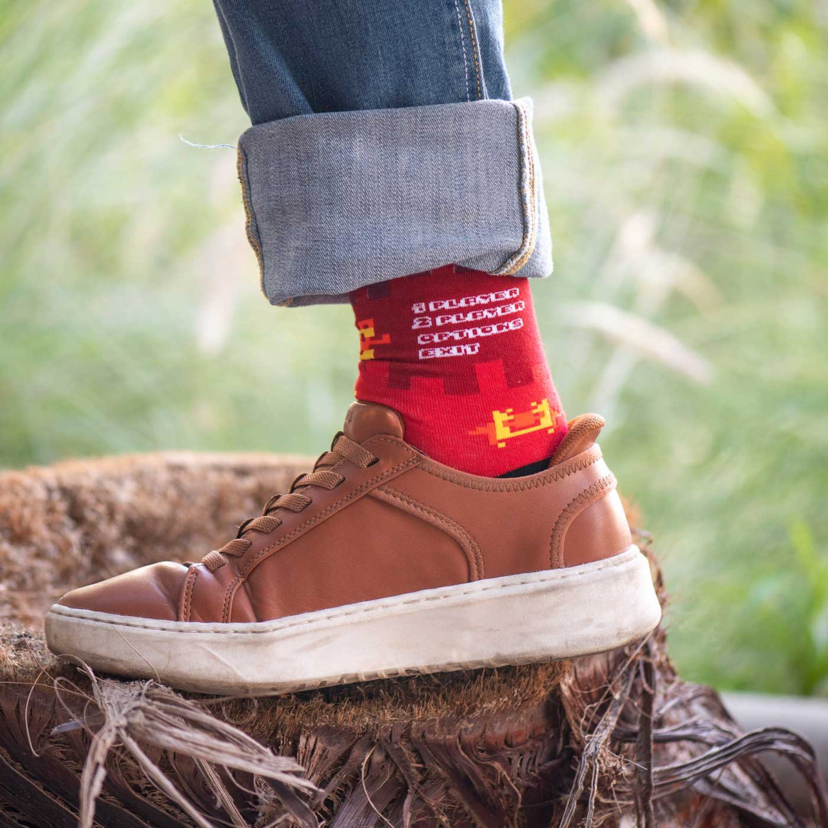 Calcetines Game Over lateral - Love in Socks
