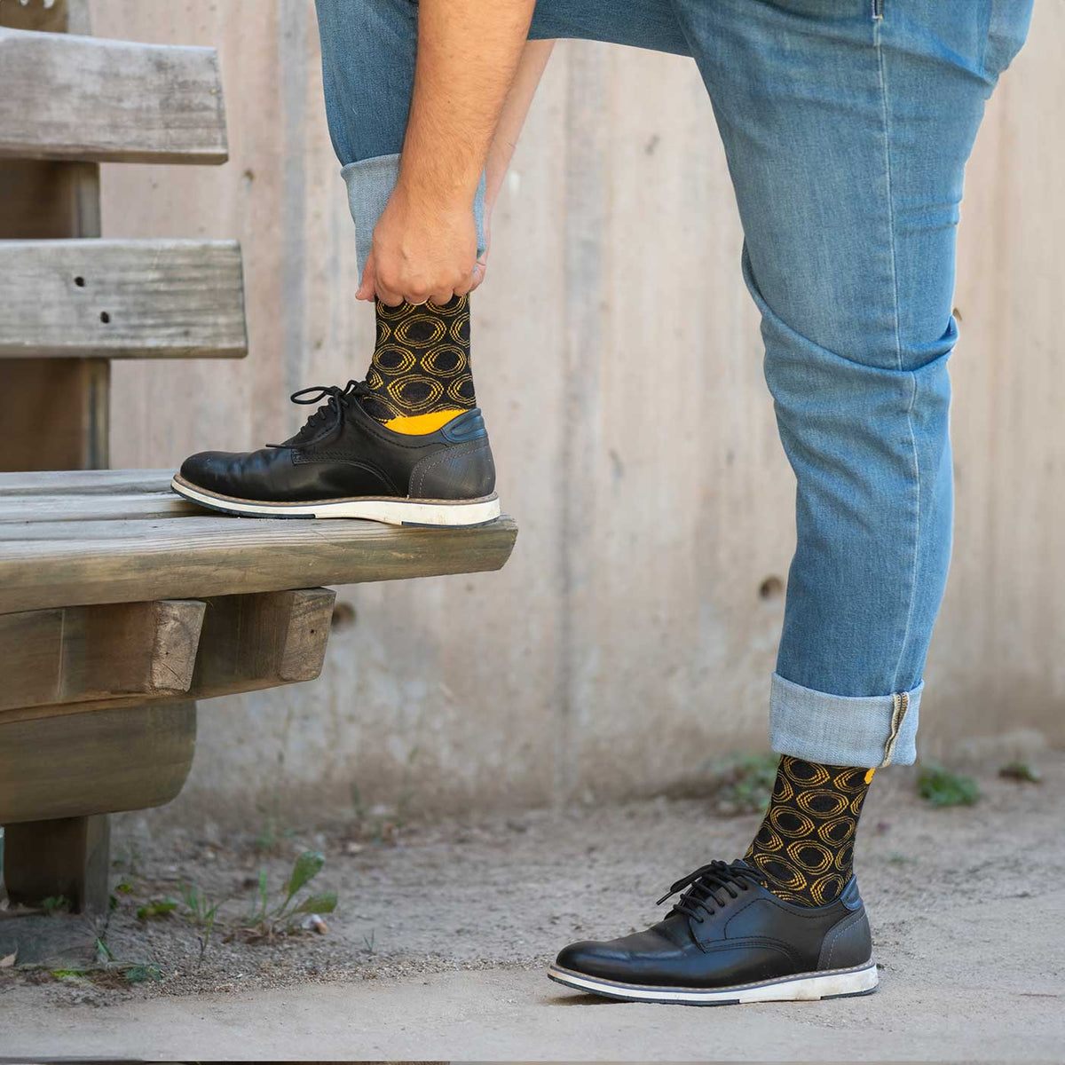 Calcetines Grey Wheel lifestyle - Love in Socks