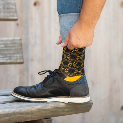 Calcetines Grey Wheel lateral - Love in Socks