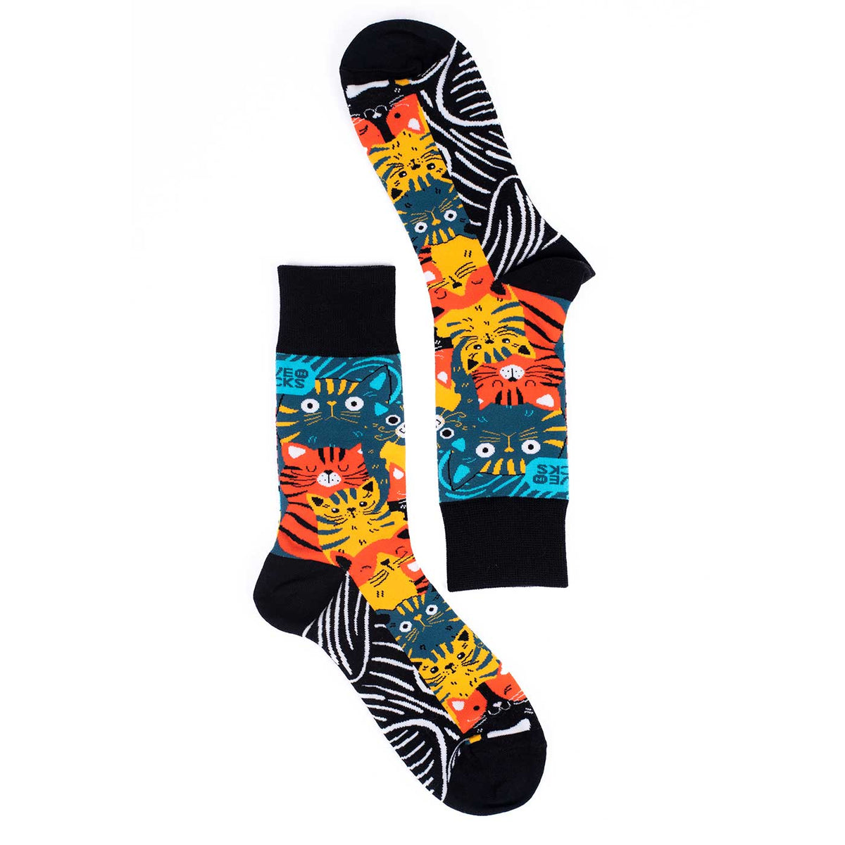 Calcetines gatos coloridos Meowtropolis - Love in Socks
