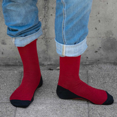 Calcetines Red Rush detalle - Love in Socks