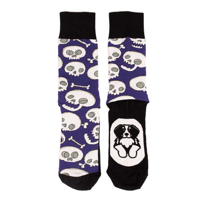 Calcetines Skull Hacker plano - Love in Socks
