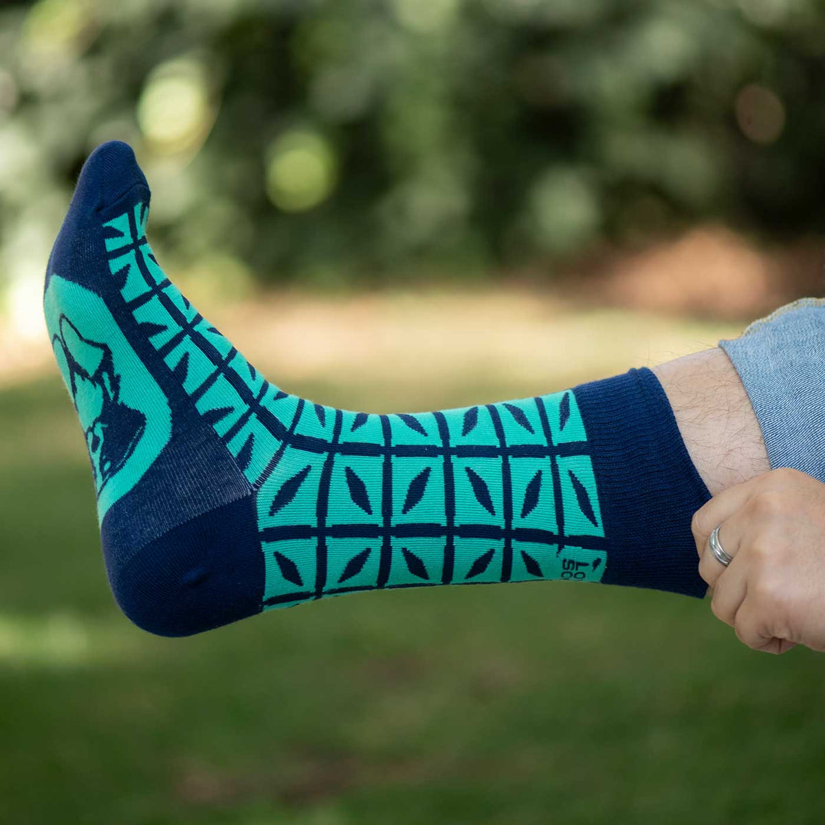 Lucky Lattice - Love in Socks