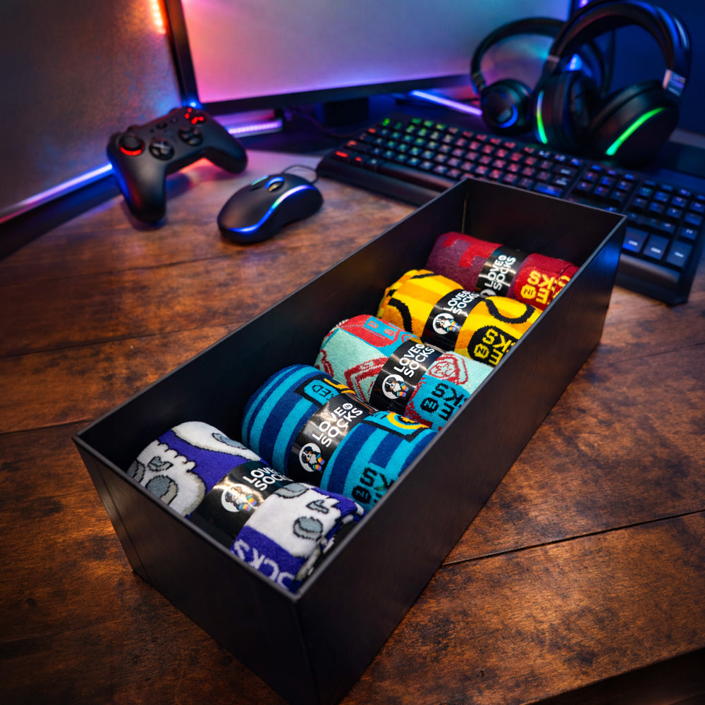 Caja premium de regalo con calcetines Love in Socks